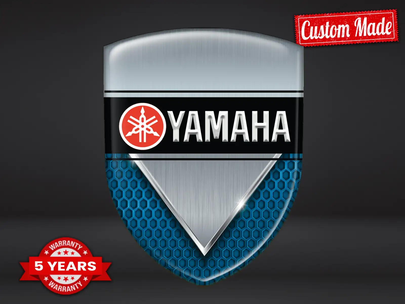 Yamaha Autoaufkleber Anpassbar Modern Professionell